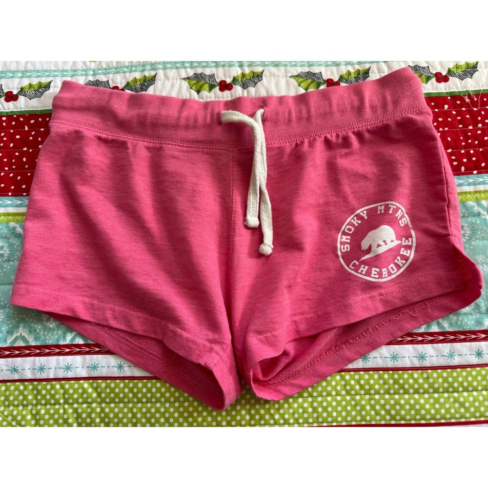 Basic of America Pink Drawstring Lounge Shorts Size Large